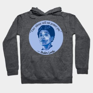 Audre Lorde Portrait and Quote Hoodie